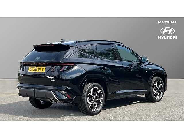 Hyundai TUCSON Tucson 1.6T Hybrid 239ps N Line AU Abyss Black